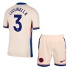 Maillot de Supporter Chelsea Cucurella 3 Extérieur 2024-25 Pour Enfant